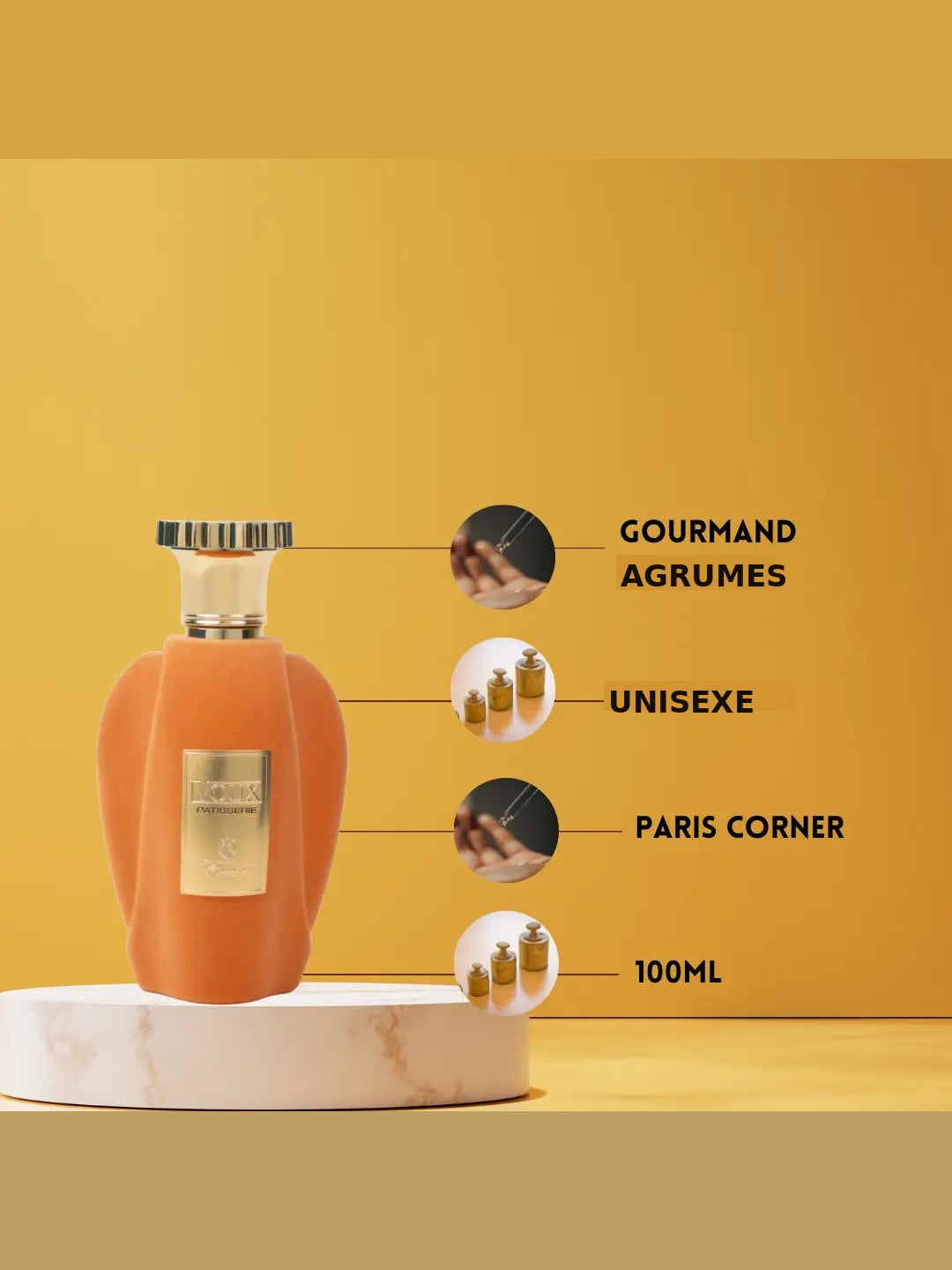 VOUX PATISSERIE | Parfum arabe unisexe